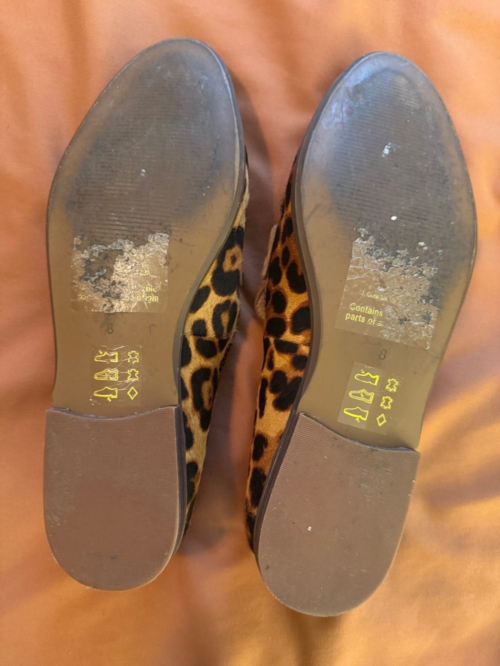 Madewell Leopard Print Loafers in Tan and Black - Picture 3 of 5
